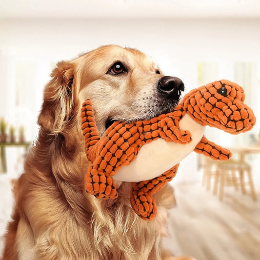 Cats and Dogs Pet Plush Dinosaur