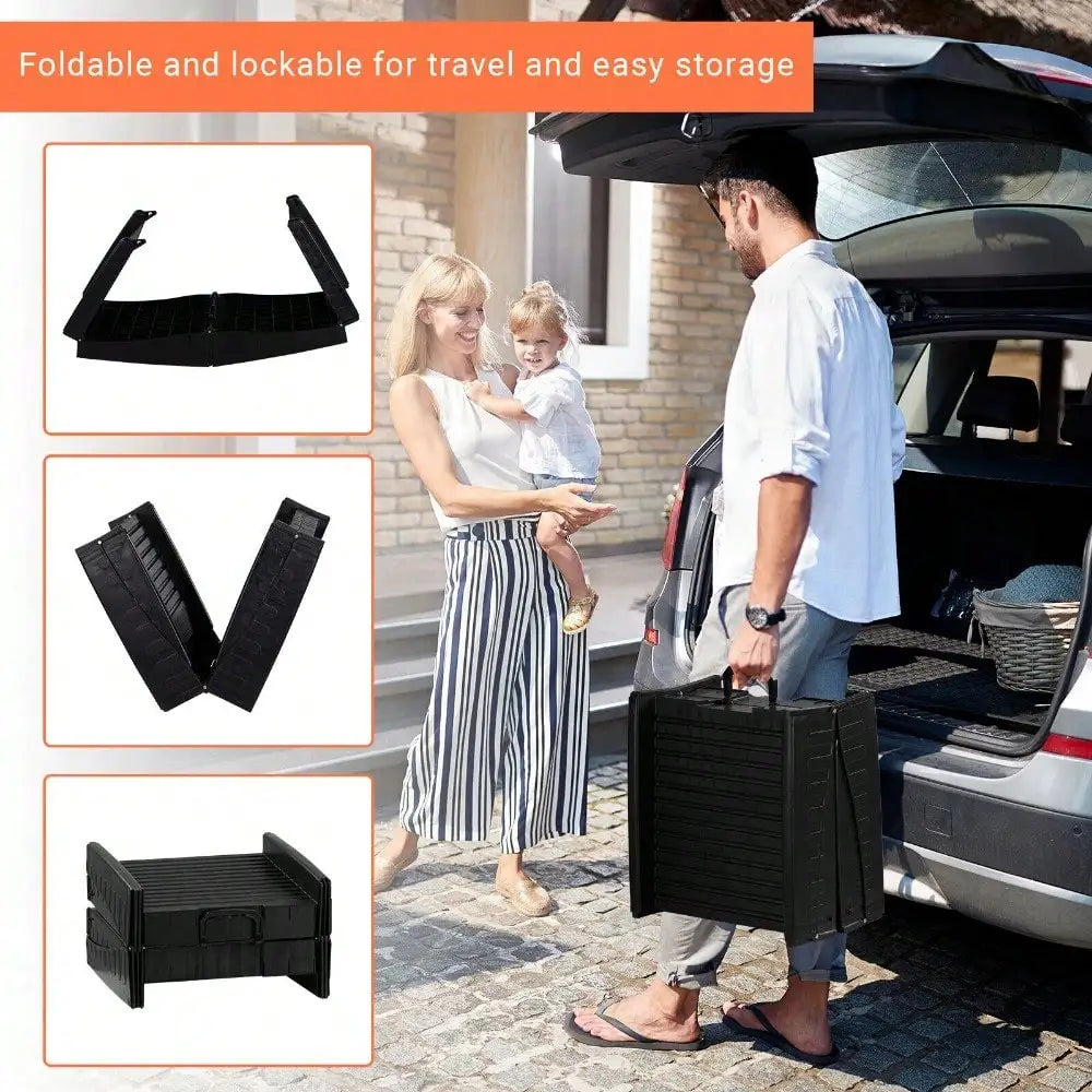 61" Folding Dog Ramp Portable Pet Ramp