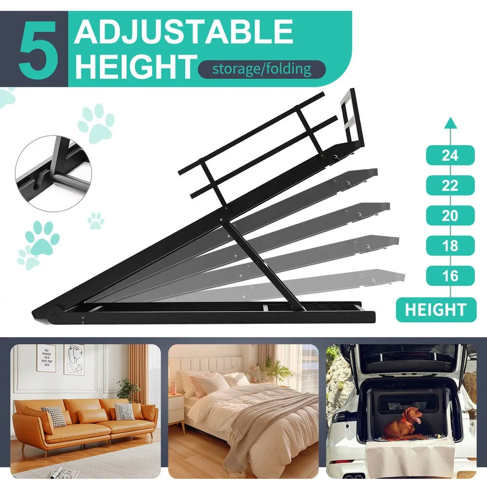 Dog Ramp For Bed Car Couch Truck