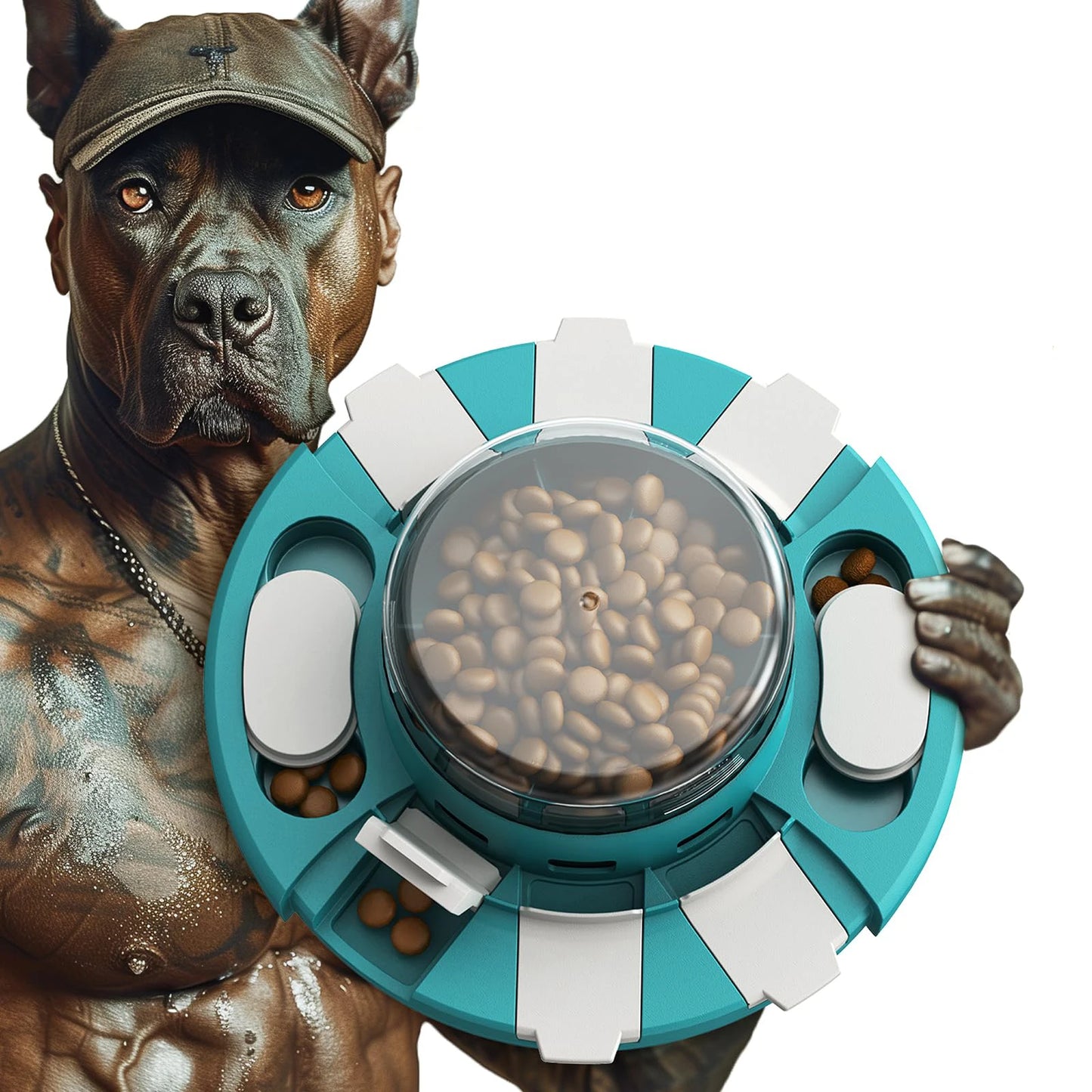 KADTC Dog Puzzle Toys w/Button